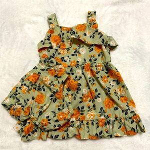 Floral dress and bloomers